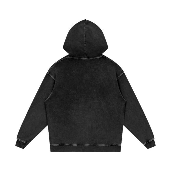 Free Spirit Distressed Hoodie | Black