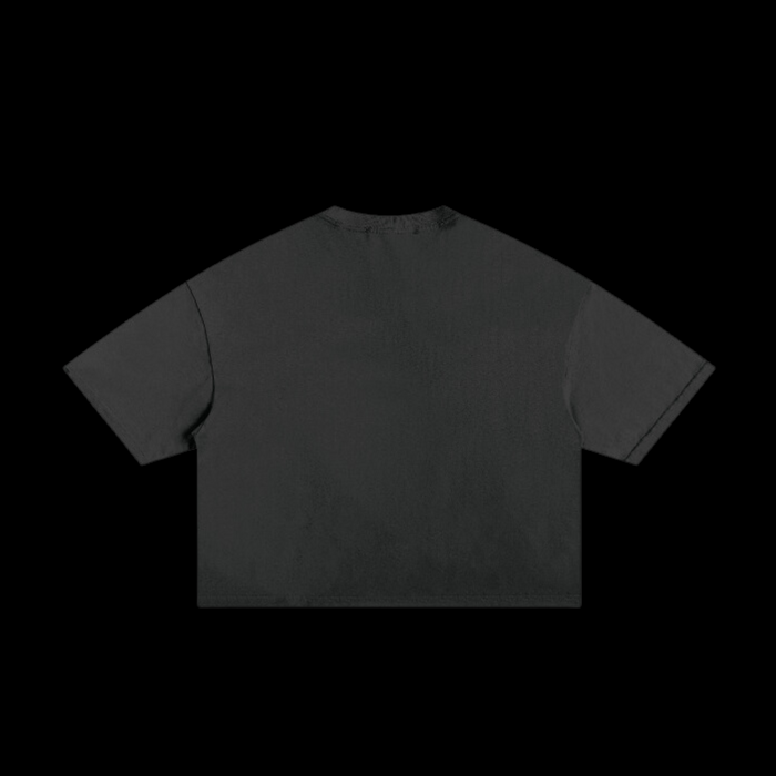 "Beyond The Grave" World Tour Boxy Tee | Black