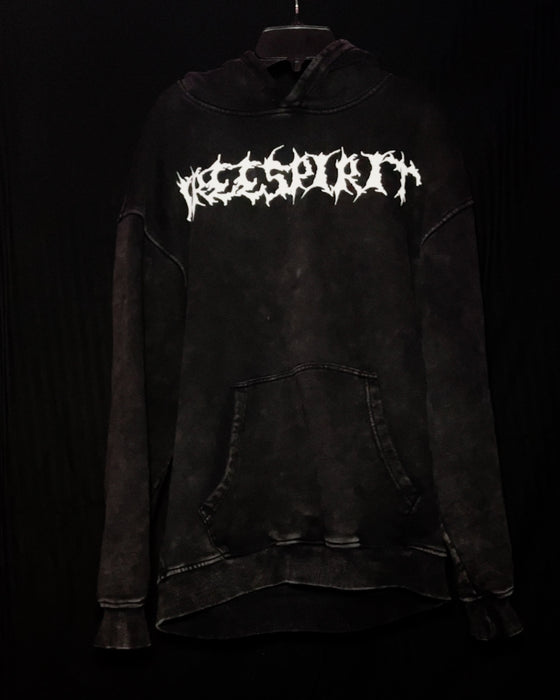 Free Spirit Distressed Hoodie | Black